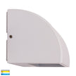 HV3283T-WHT - Ridge Aluminium White LED Step Light