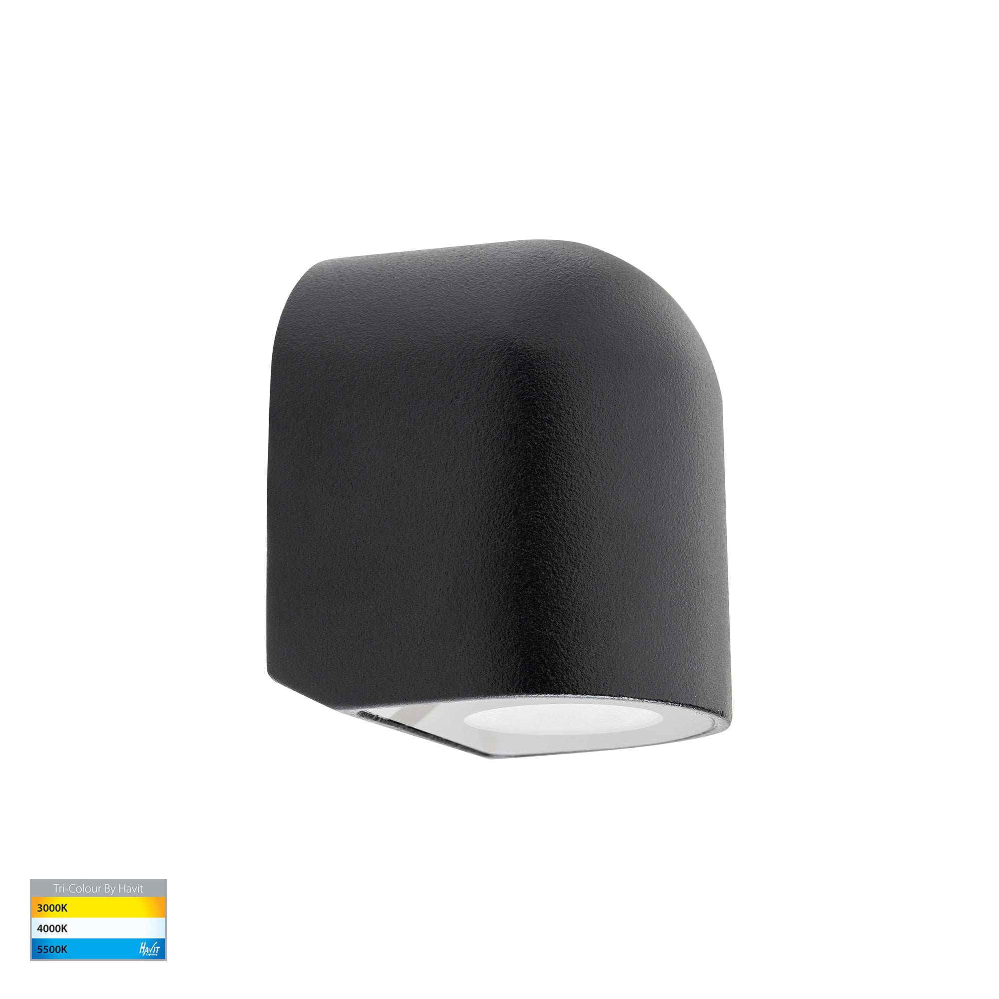HV3284T-BLK-12V - Patra Black Surface Mounted LED Wall Light