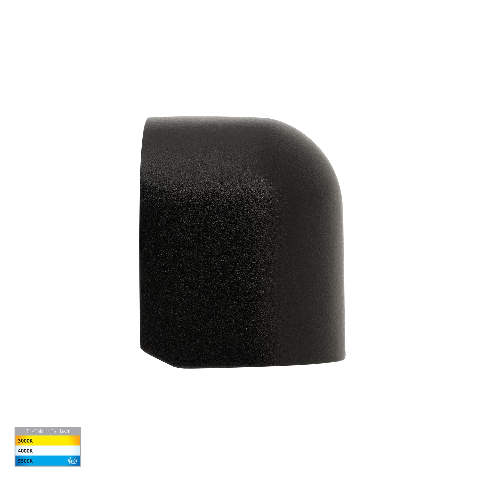 HV3284T-BLK-12V - Patra Black Surface Mounted LED Wall Light