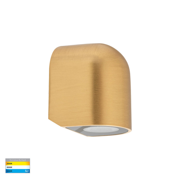 HV3284T-BR-12V - Patra Solid Brass Surface Mounted LED Wall Light