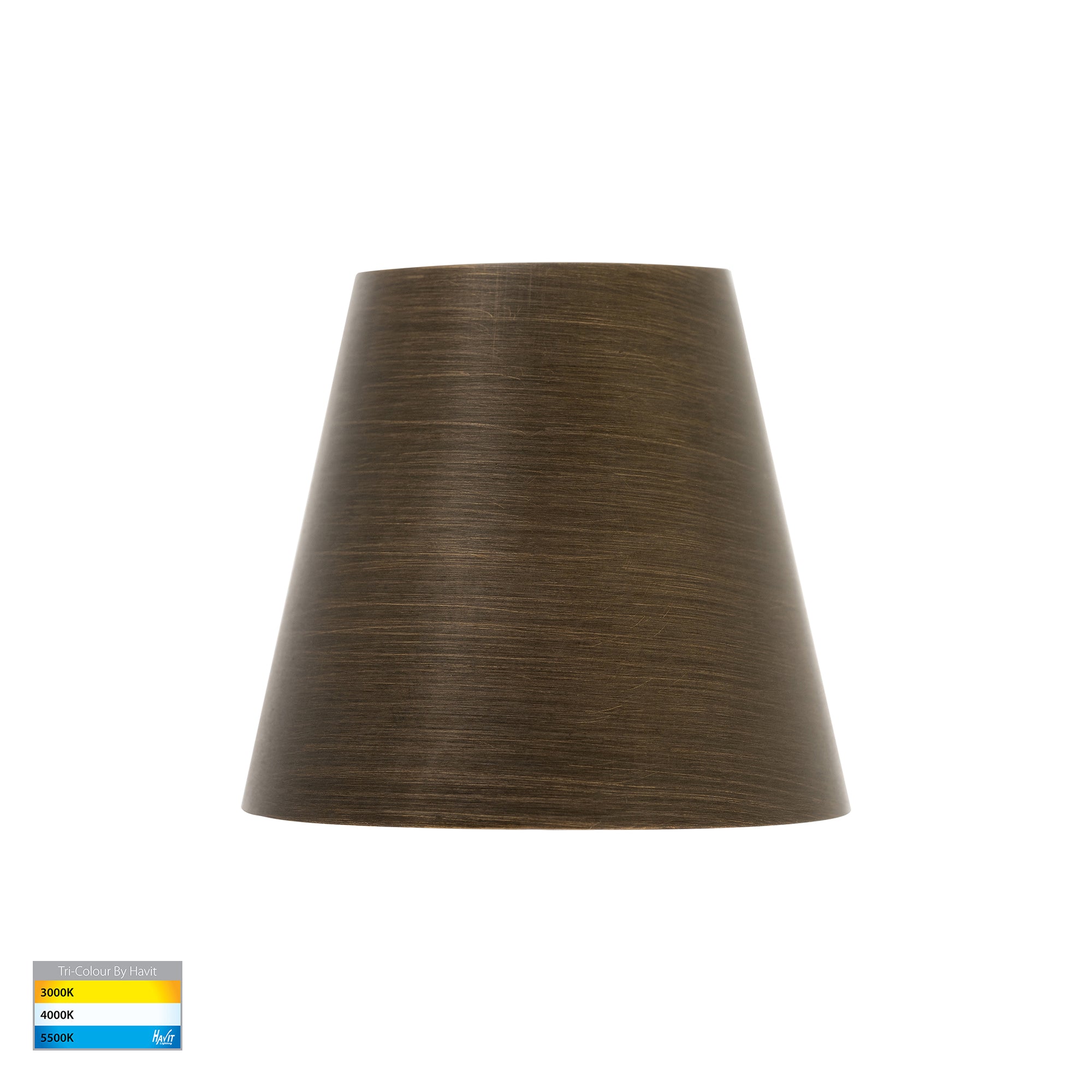 HV3285T-AB-12V - Kaval Antique Brass Surface Mounted LED Wall Light