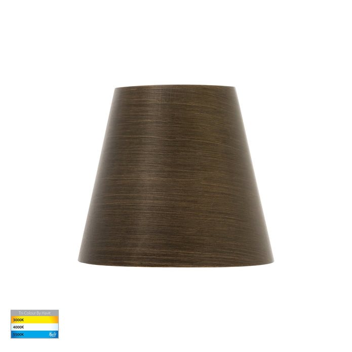 HV3285T-AB-12V - Kaval Antique Brass Surface Mounted LED Wall Light