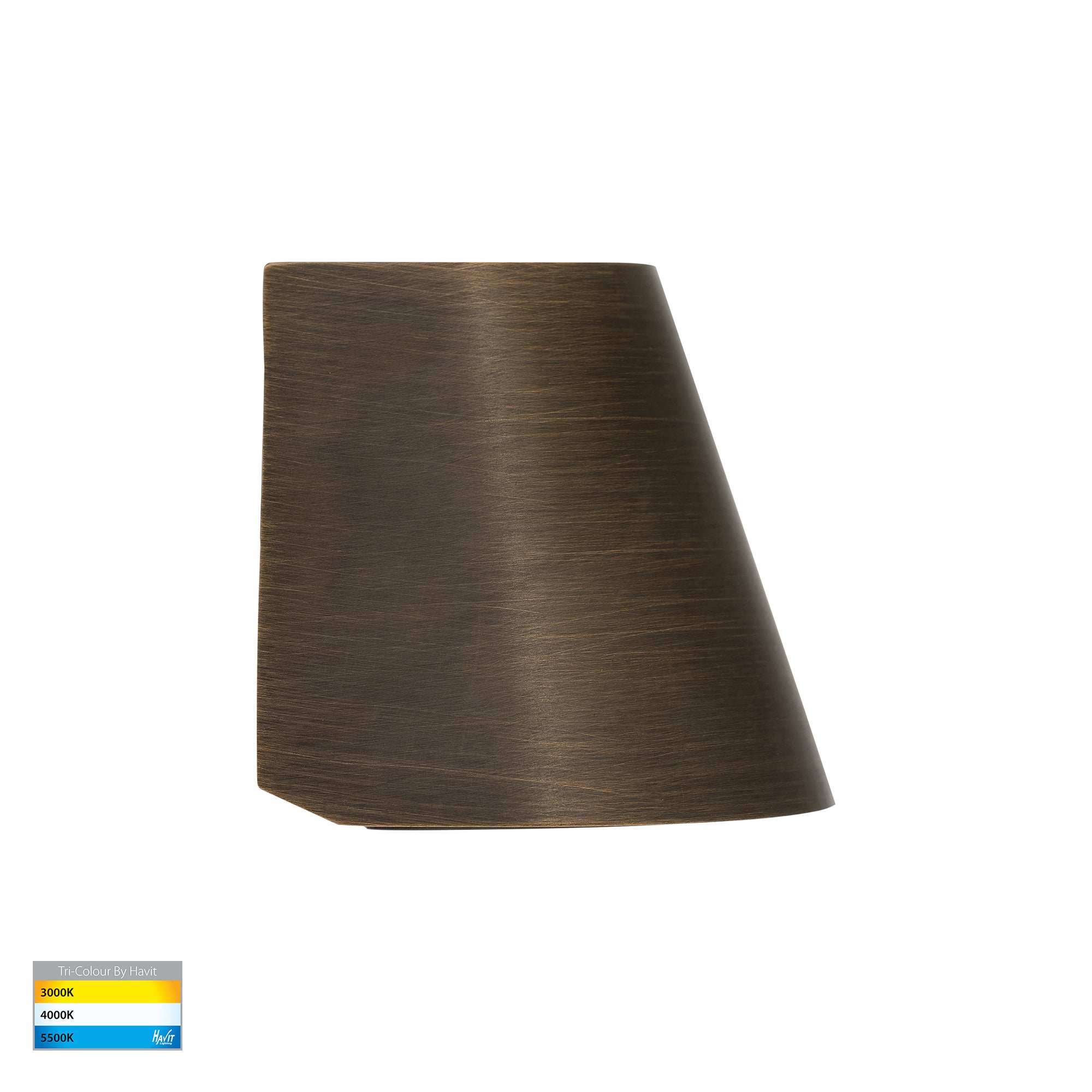 HV3285T-AB-12V - Kaval Antique Brass Surface Mounted LED Wall Light