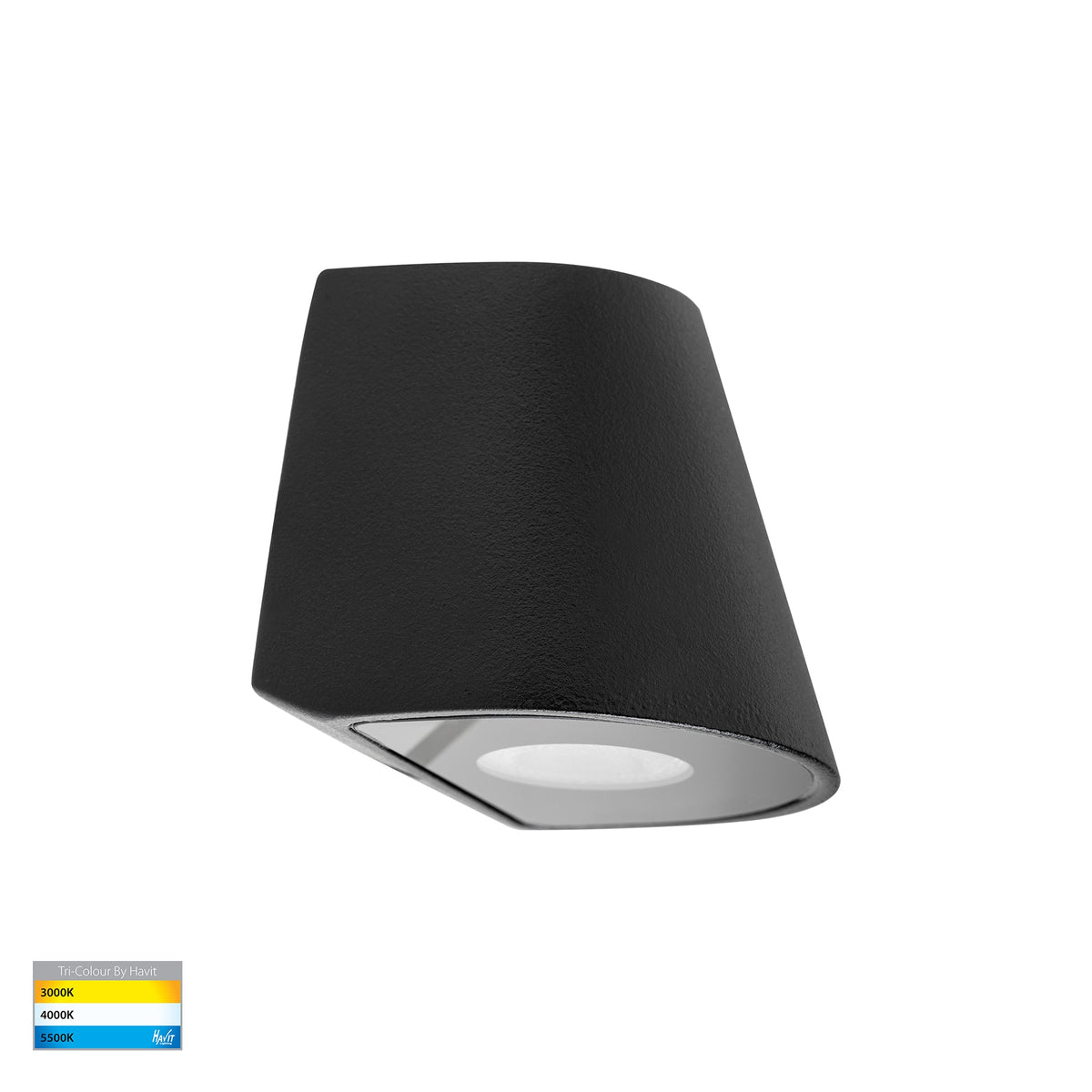 HV3285T-BLK-12V - Kaval Black Surface Mounted LED Wall Light