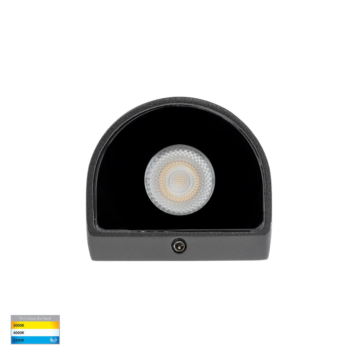 HV3285T-BLK-12V - Kaval Black Surface Mounted LED Wall Light