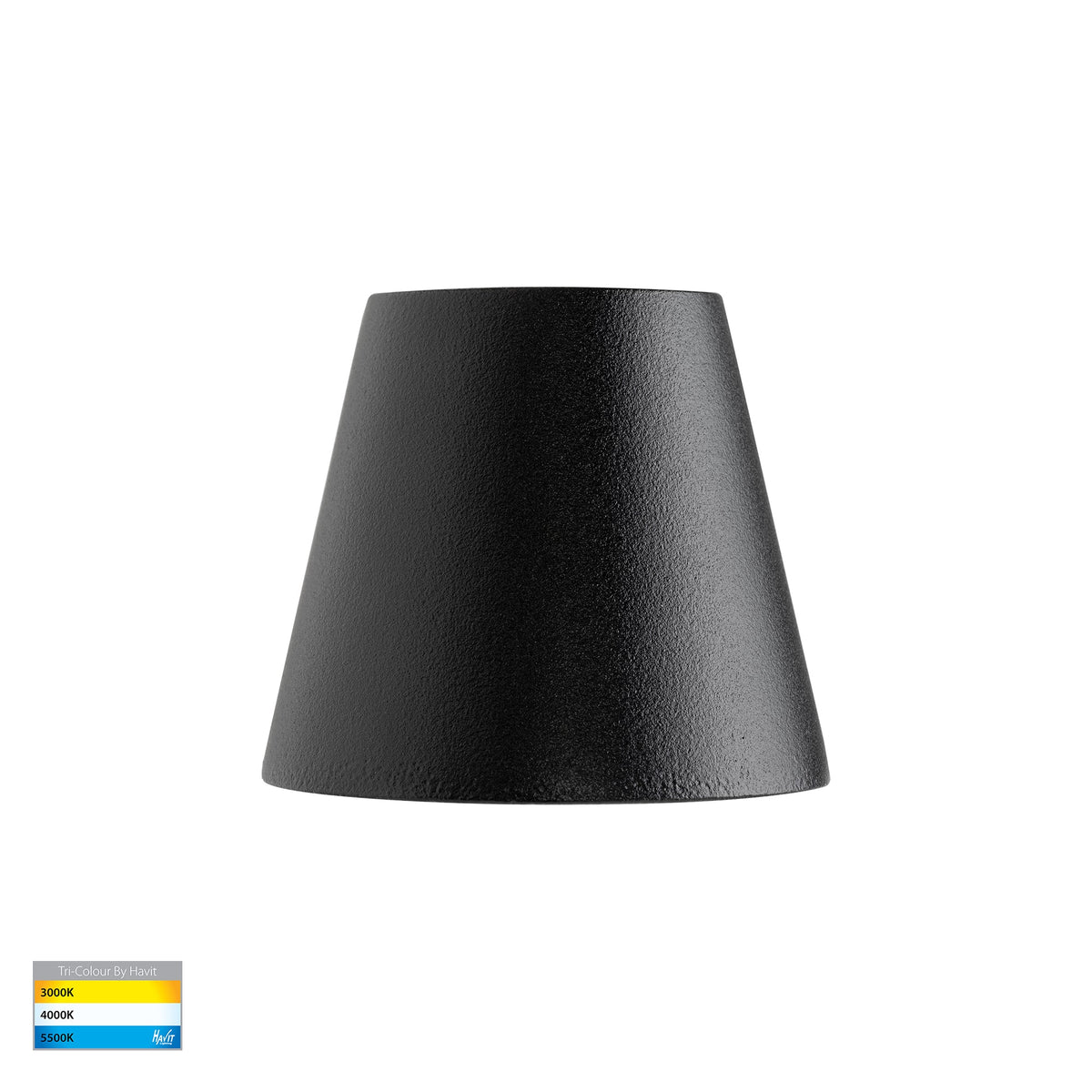 HV3285T-BLK-12V - Kaval Black Surface Mounted LED Wall Light