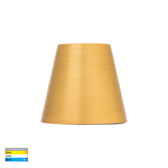 HV3285T-BR-12V - Kaval Solid Brass Surface Mounted LED Wall Light