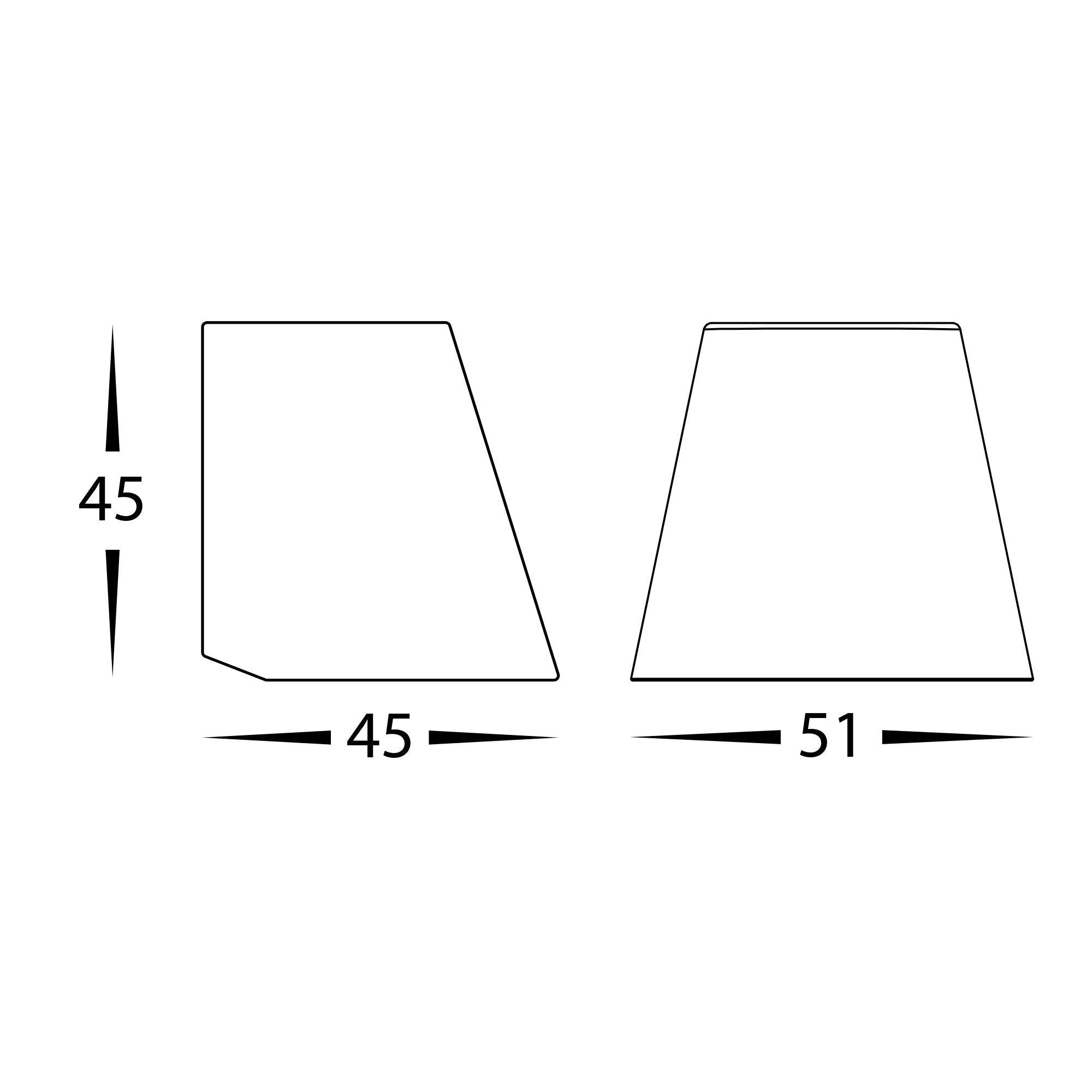 HV3285T-BLK-12V - Kaval Black Surface Mounted LED Wall Light
