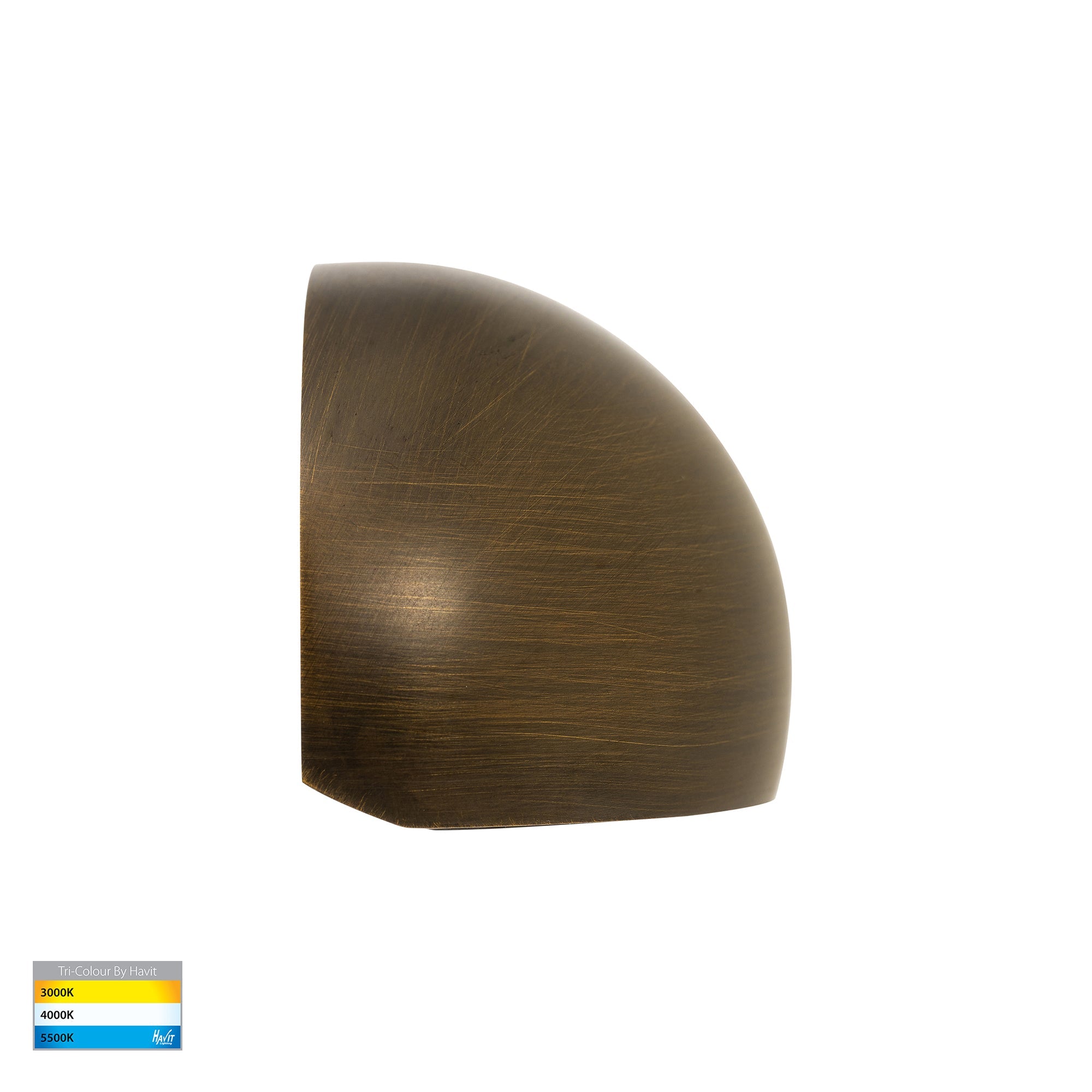 HV3286T-AB-12V - Serres Antique Brass Surface Mounted LED Wall Light