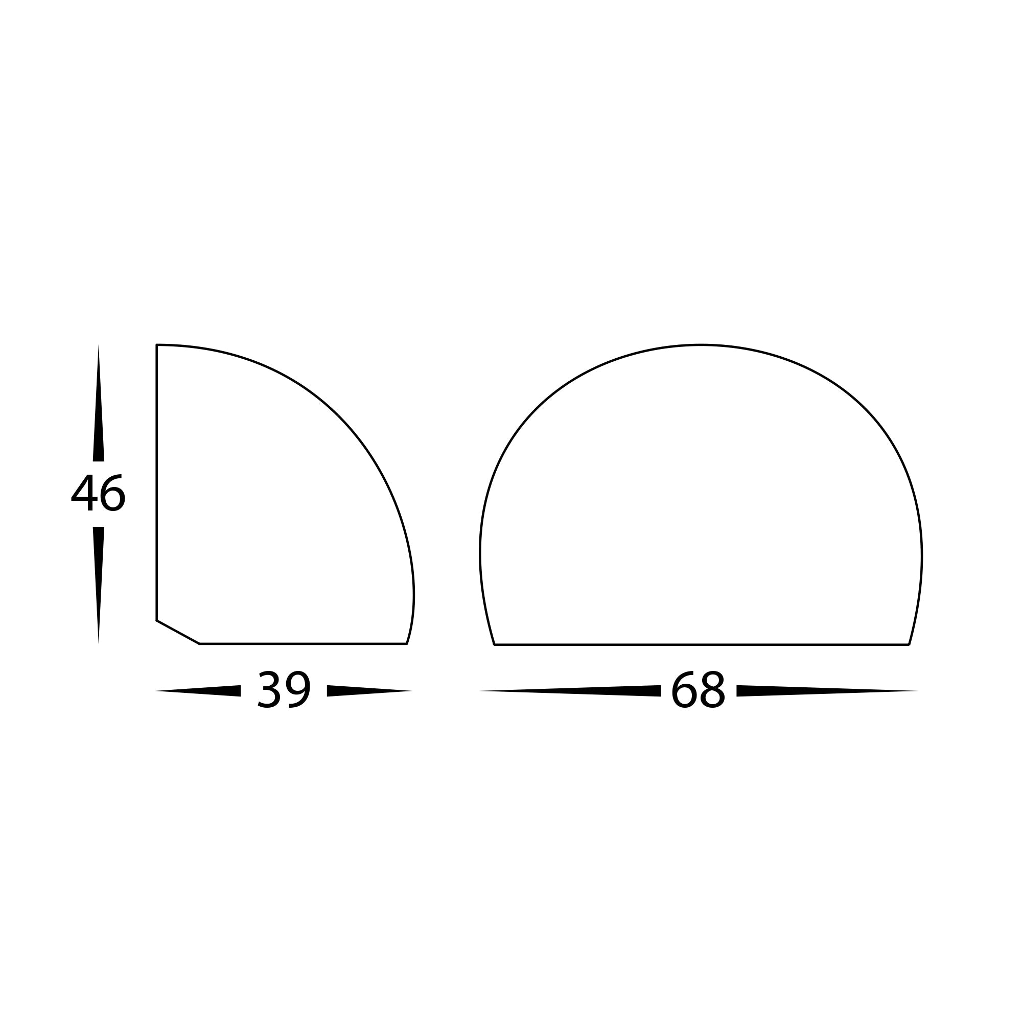 HV3286T-BR-12V - Serres Solid Brass Surface Mounted LED Wall Light