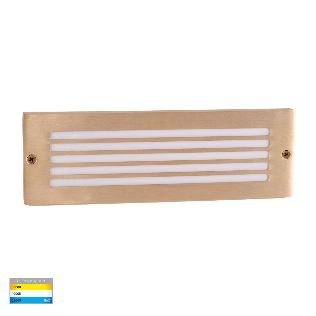 HV3296T-BR-12V - Ardam Solid Brass LED Step Light
