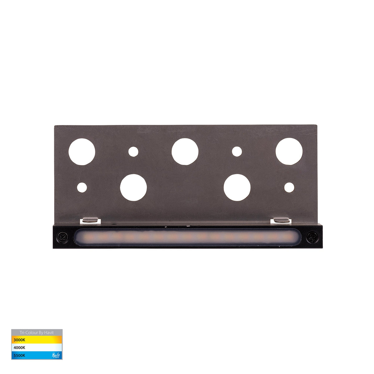 HV3298T-BLK-12V - Preston Black LED Coping Light