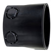 HV3205T-BLK-12V - Reces Black Round TRI Colour Recessed LED Step Light