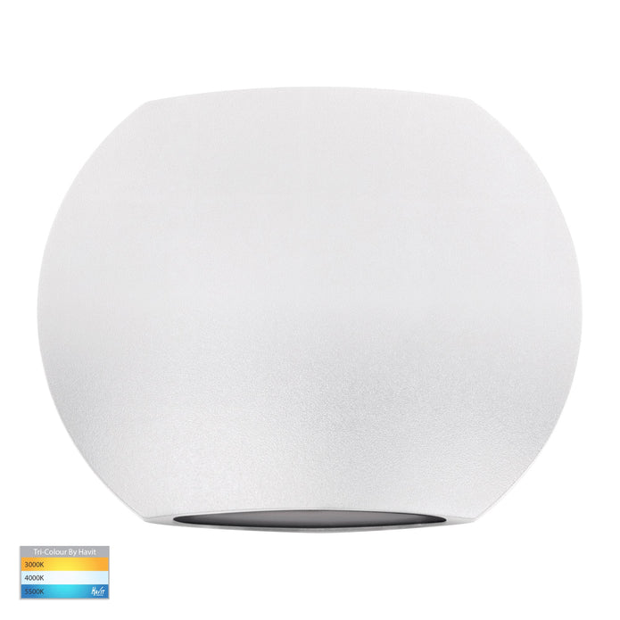 HV35021T-WHT - Cara White Up & Down Wall Light