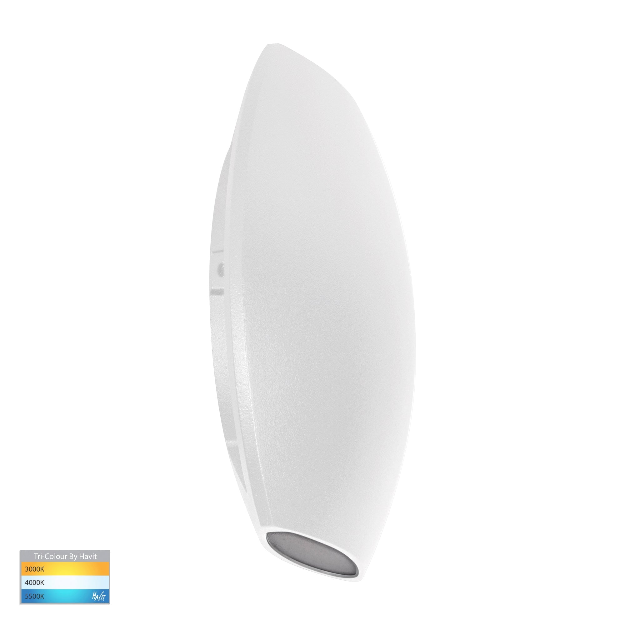 HV35021T-WHT - Cara White Up & Down Wall Light