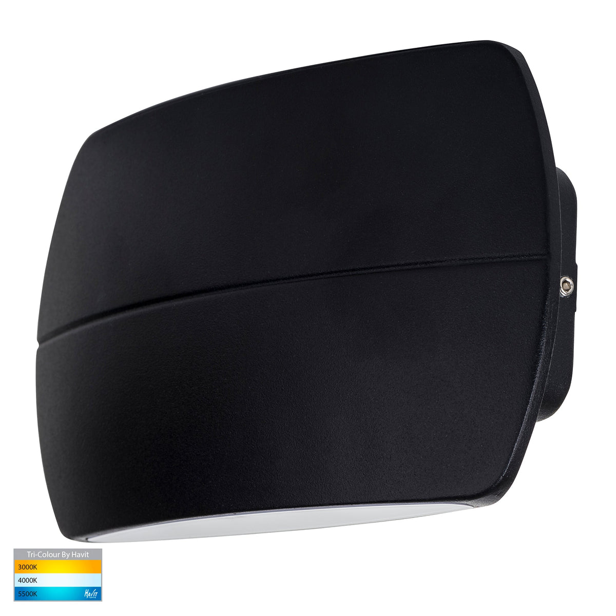 HV35022T-BLK - Cara Black Up & Down LED Wall Light