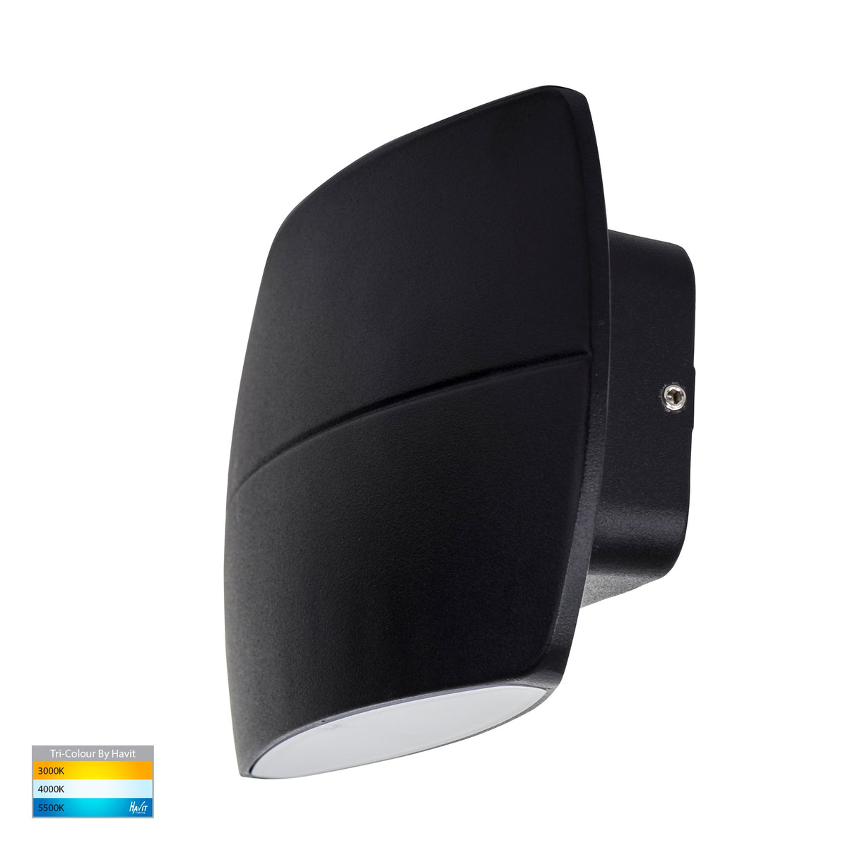 HV35022T-BLK - Cara Black Up & Down LED Wall Light