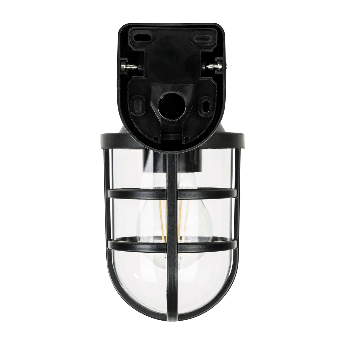 HV3511W-BLK - Marina Polycarbonate Black Wall Light