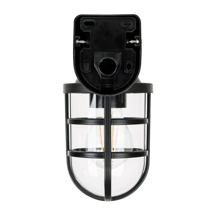 HV3511W-BLK - Marina Polycarbonate Black Wall Light