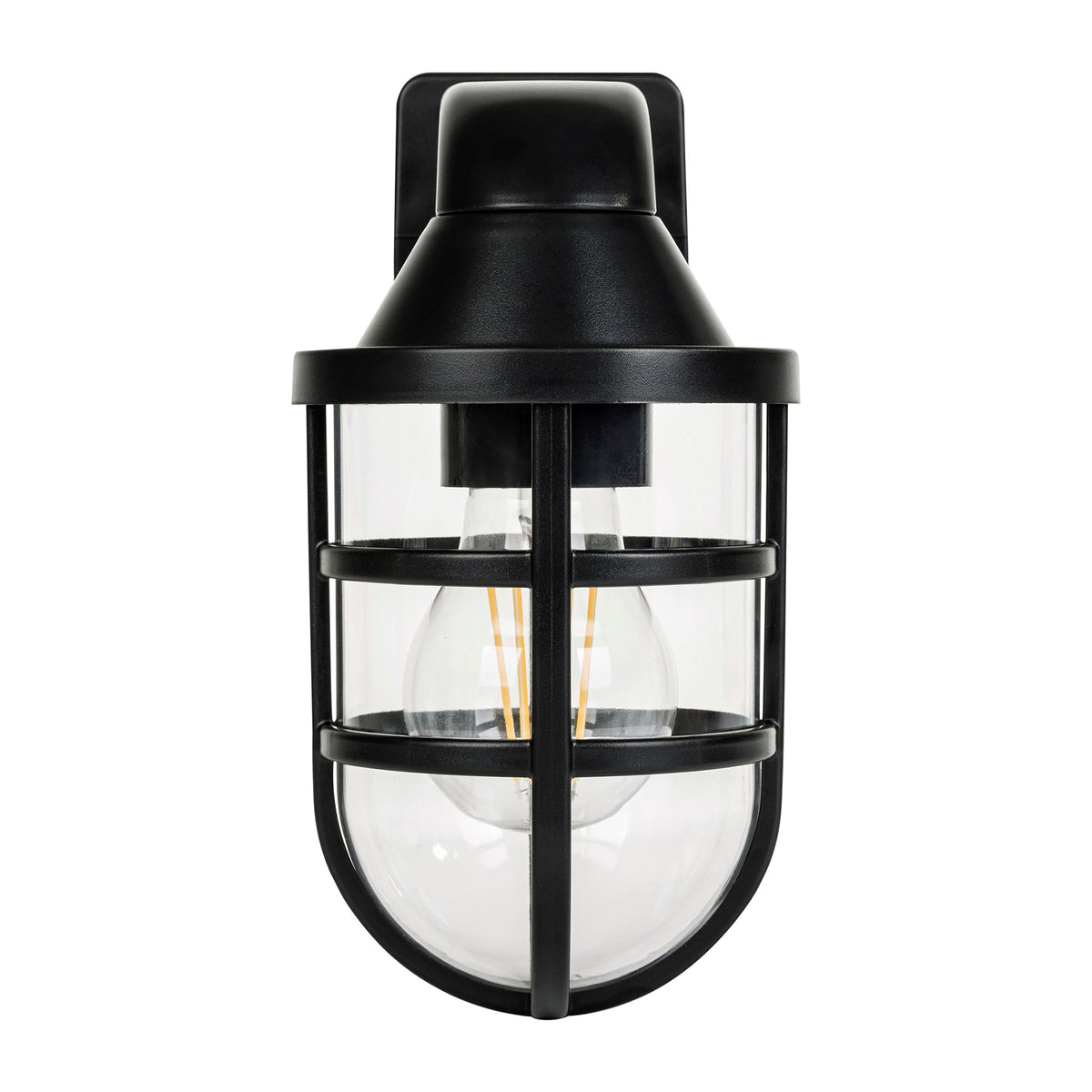 HV3511W-BLK - Marina Polycarbonate Black Wall Light