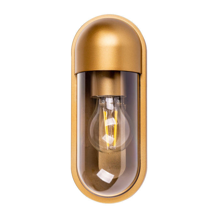 HV3512W-PB - Lume Polycarbonate Brass Wall Light