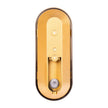 HV3512W-PB - Lume Polycarbonate Brass Wall Light