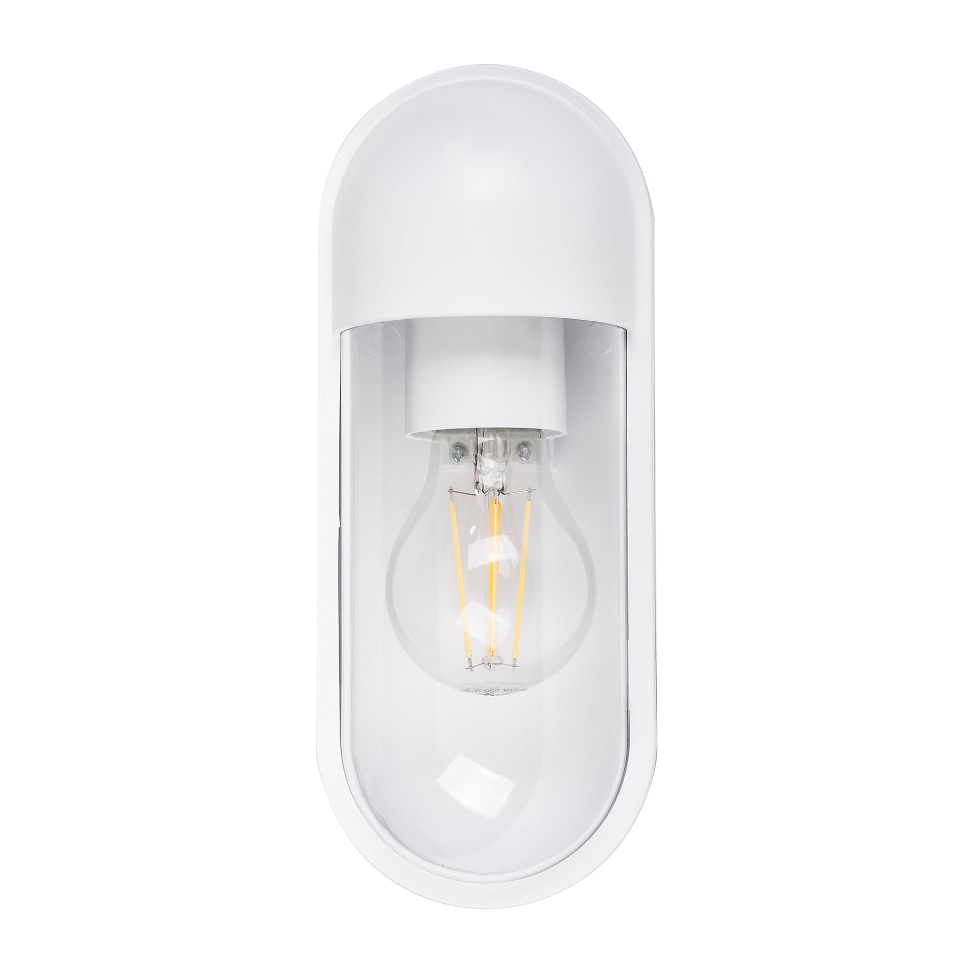 HV3512W-WHT - Lume Polycarbonate White Wall Light