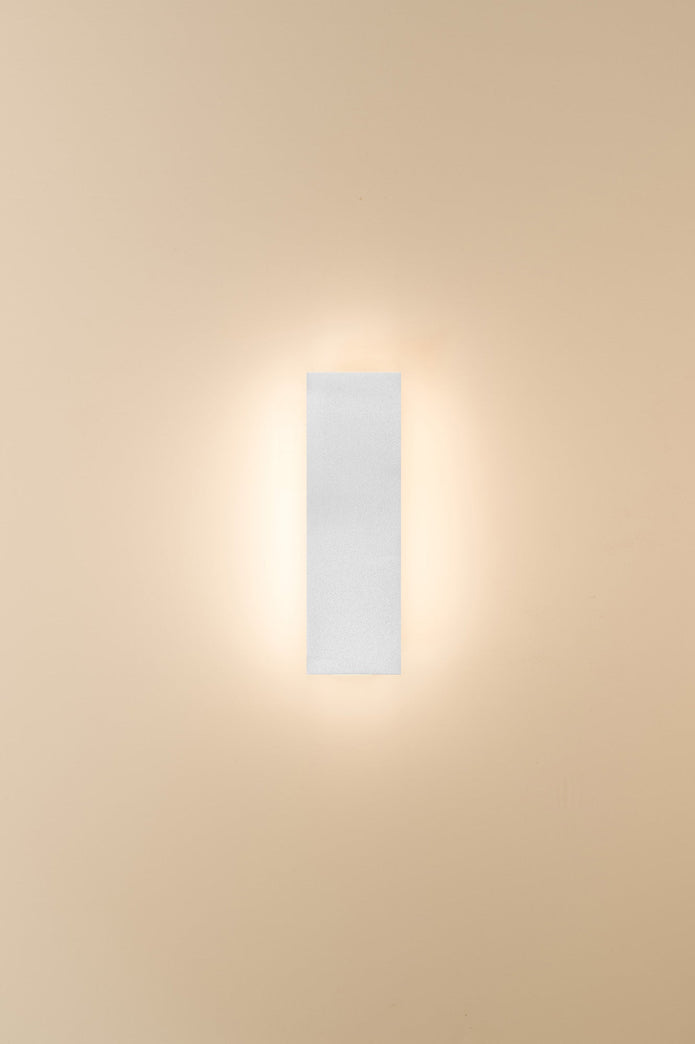 HV3571T-WHT - Barline Shadow Aluminium White 300mm Wall Light