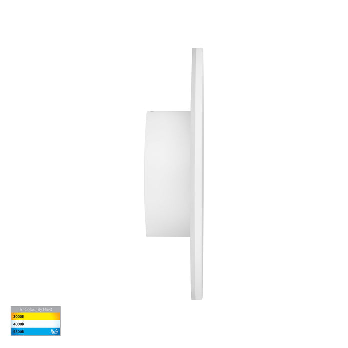 HV3592T-WHT - Halo White TRI Colour LED Wall Light