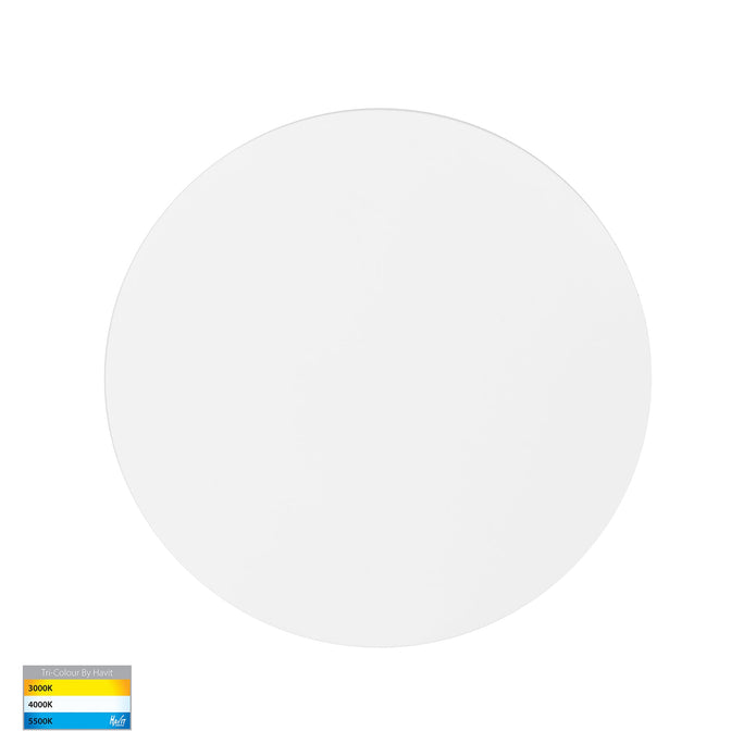 HV3592T-WHT - Halo White TRI Colour LED Wall Light