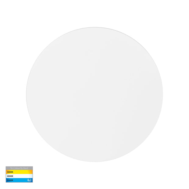 HV3592T-WHT - Halo White TRI Colour LED Wall Light