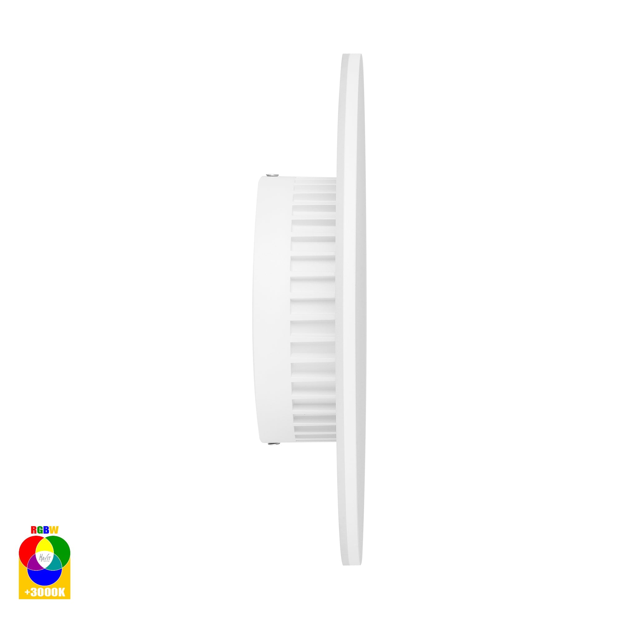 HV3593RGBW-WHT - Halo White RGBW LED Wall Light