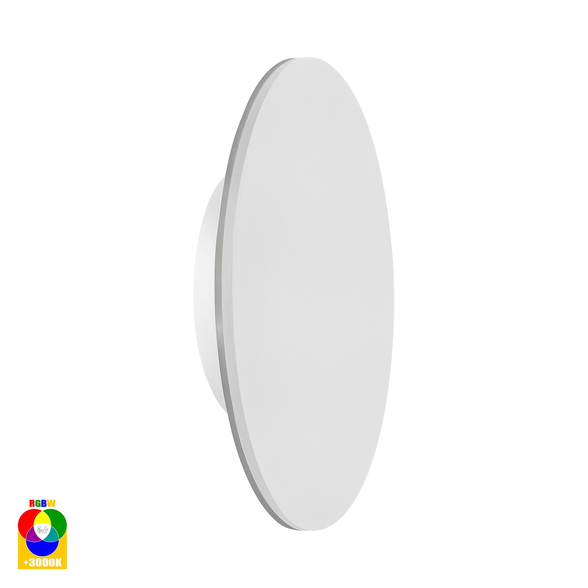 HV3593RGBW-WHT - Halo White RGBW LED Wall Light