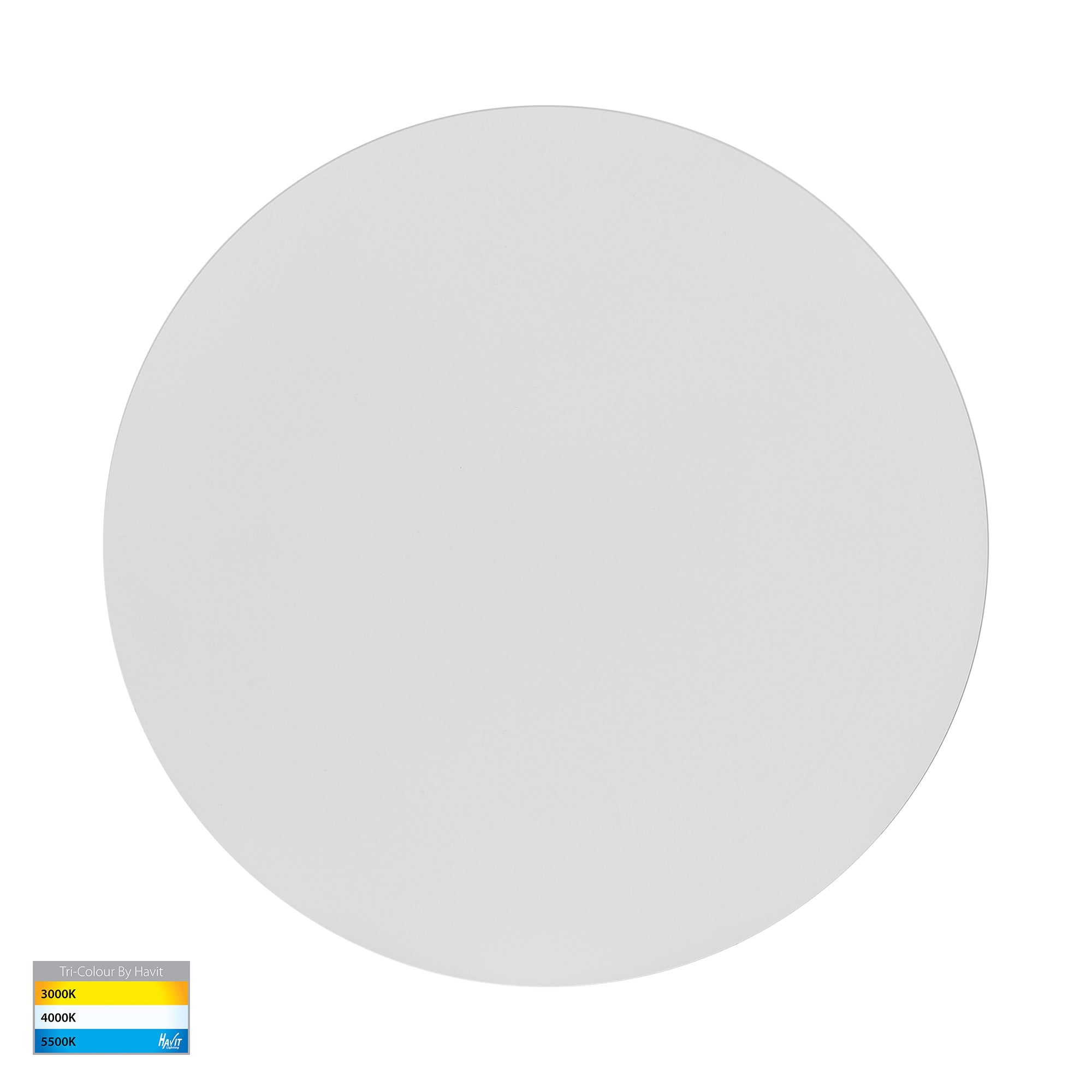 HV3593T-WHT - Halo White TRI Colour LED Wall Light