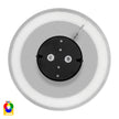 HV3594RGBW-BLK - Halo Black RGBW LED Wall Light