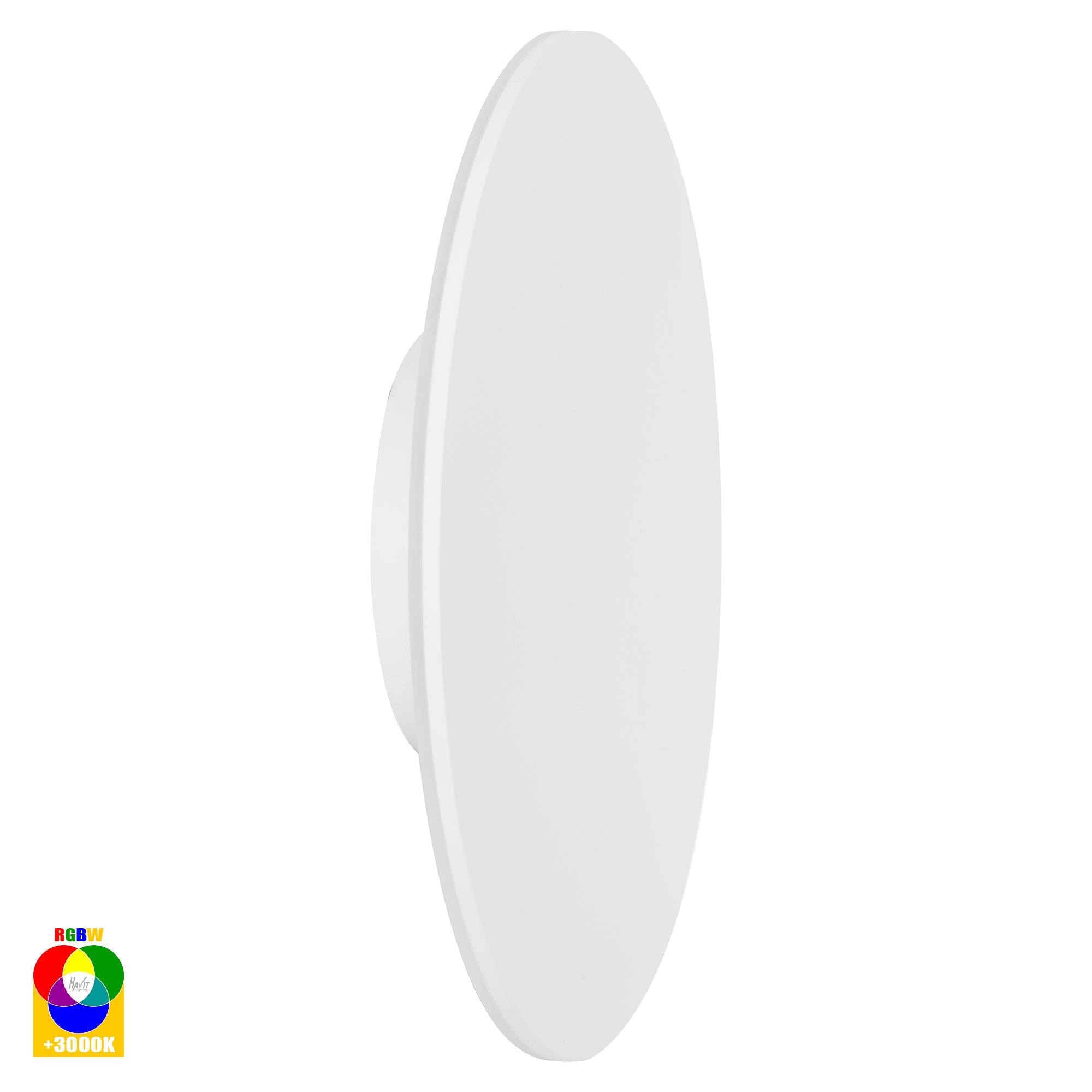 HV3594RGBW-WHT - Halo White RGBW LED Wall Light