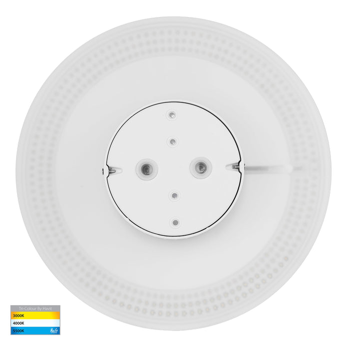 HV3594T-WHT - Halo White TRI Colour LED Wall Light