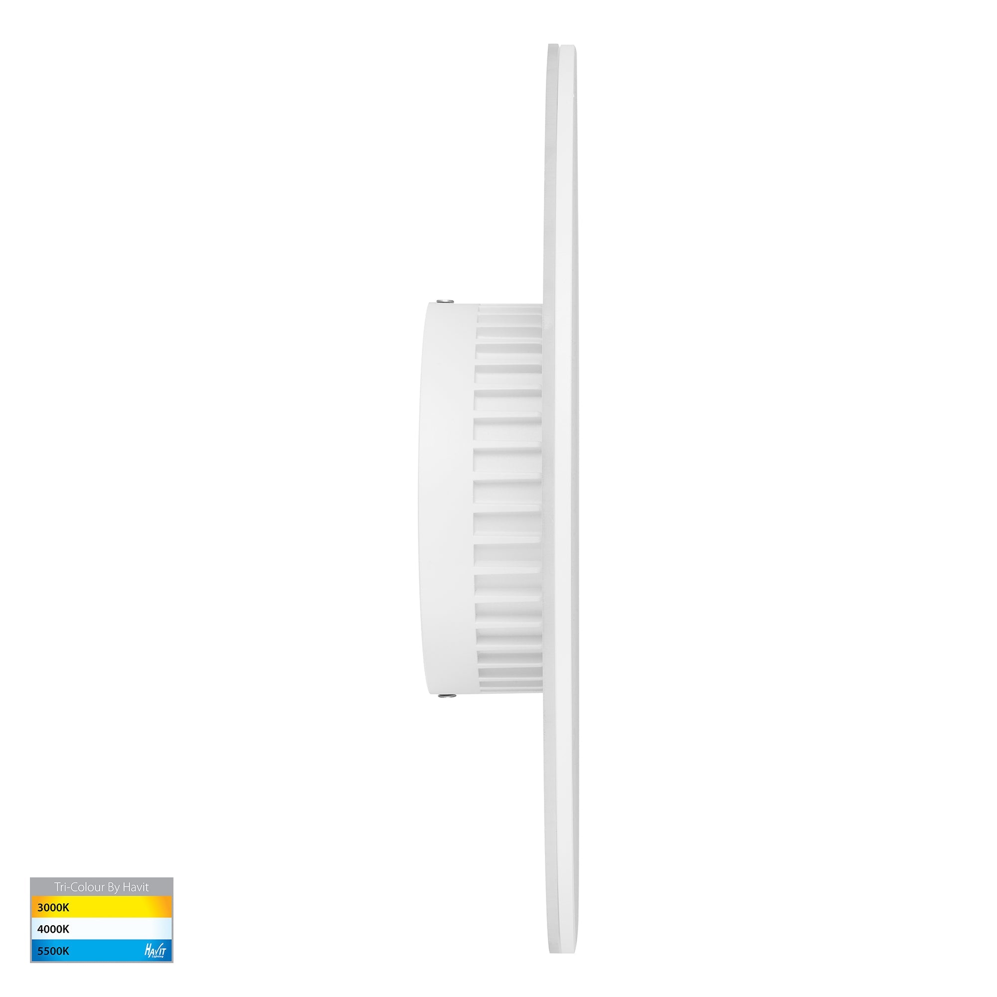 HV3594T-WHT - Halo White TRI Colour LED Wall Light
