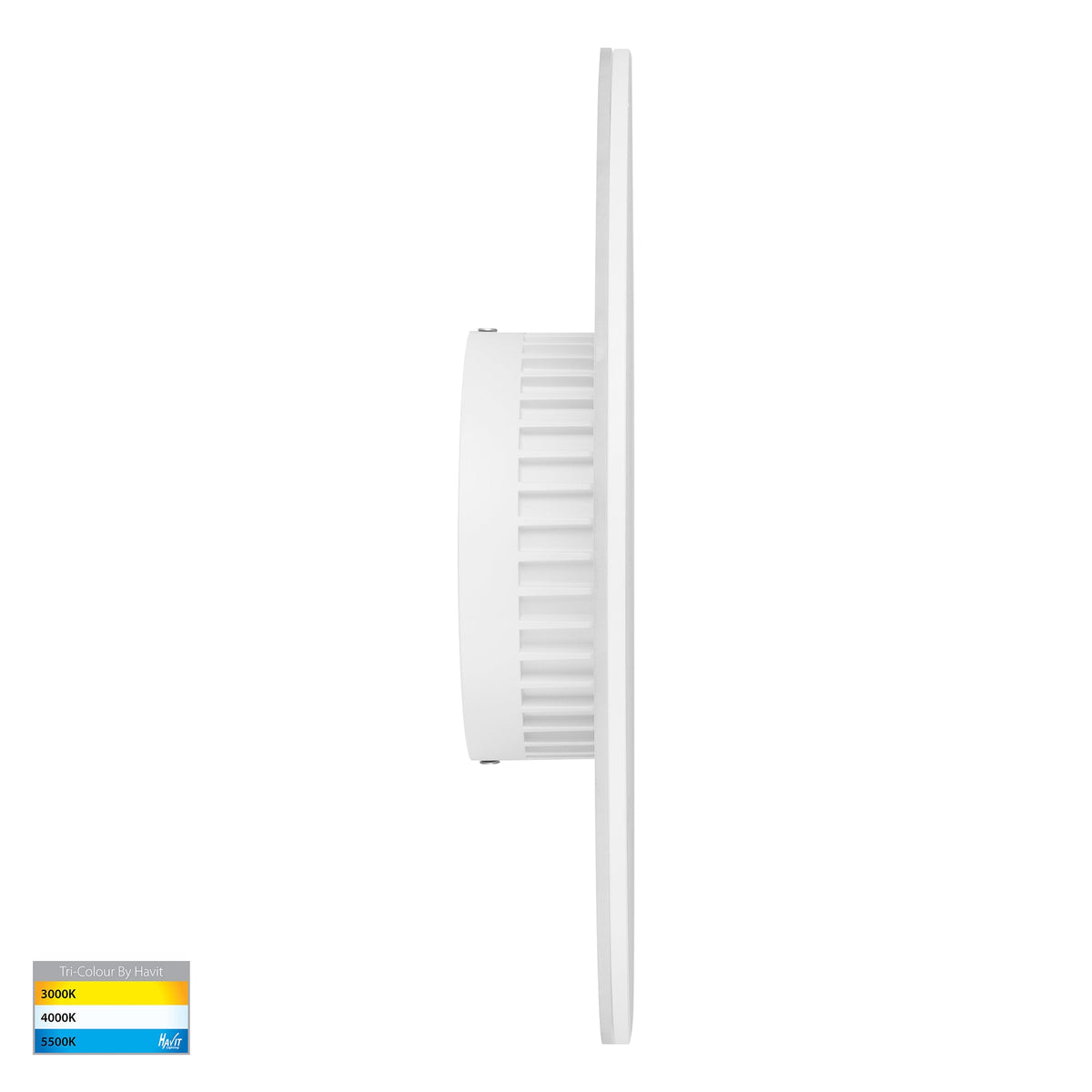 HV3594T-WHT - Halo White TRI Colour LED Wall Light