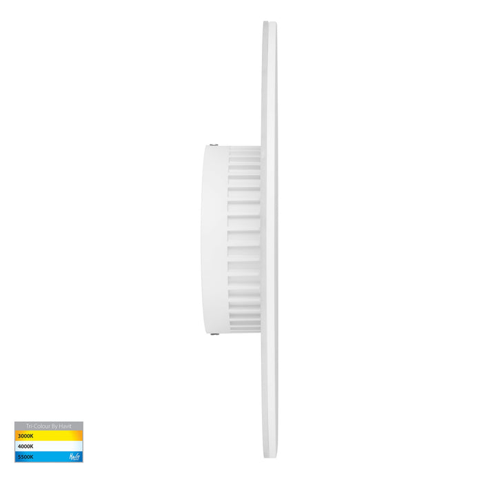 HV3594T-WHT - Halo White TRI Colour LED Wall Light