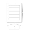 HV36042T - Mask 316 Stainless Steel LED Wall Light