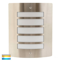 Thumbnail for Mask 316 Stainless Steel 10w Tri-Colour LED Wall Light - HV36042T