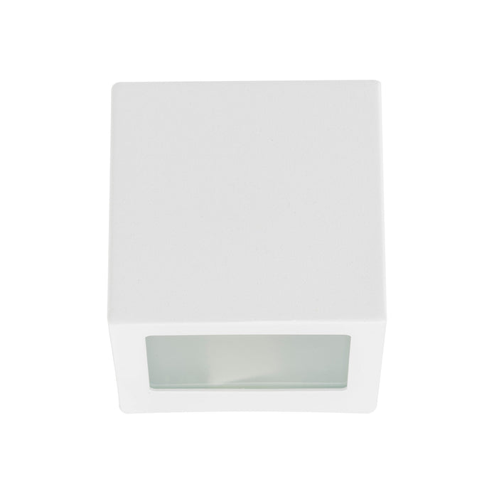 HV3608-WHT - Taper White Wedge Step Light