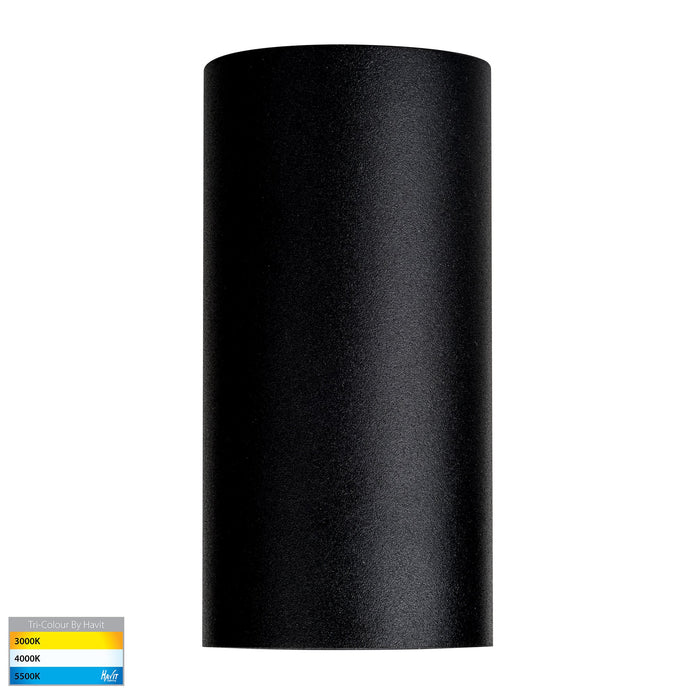 HV3625T-BLK- Aries 316 Stainless Steel Black Down LED Wall Light