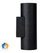 HV3626S-ALUBLK- Aries Aluminium Black Up & Down LED Wall Light