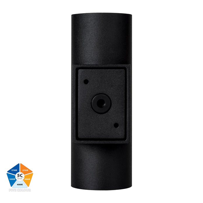 HV3626S-ALUBLK- Aries Aluminium Black Up & Down LED Wall Light