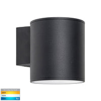 Thumbnail for Porter 15w Tri-Color LED Black Large Fixed Down Wall Light
