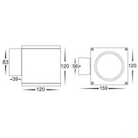 Thumbnail for HV3628T-WHT-SQ Dimensions