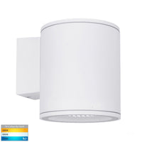 Thumbnail for Porter 15w Tri-Color LED White Large Fixed Down Wall Light
