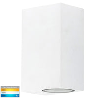 Thumbnail for Accord GU10 White Square Up and Down Wall Light